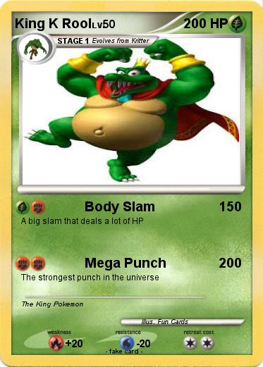 Pokemon King K Rool