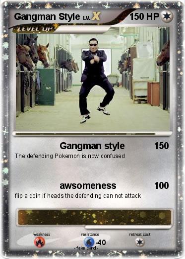 Pokemon Gangman Style