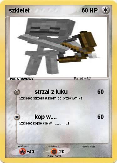 Pokemon szkielet