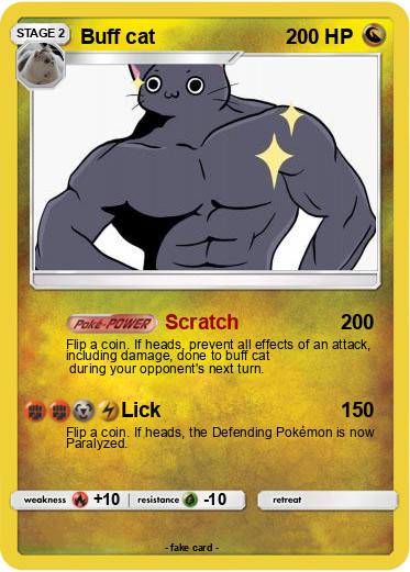 Pokemon Buff cat