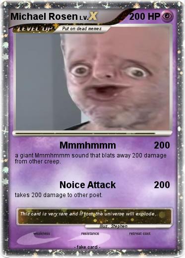 Pokemon Michael Rosen