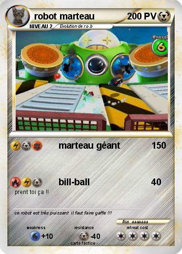Pokemon robot marteau