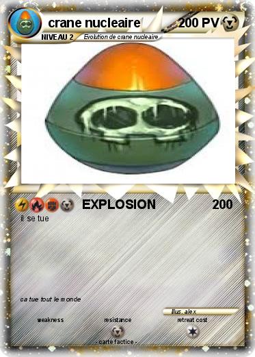 Pokemon crane nucleaire