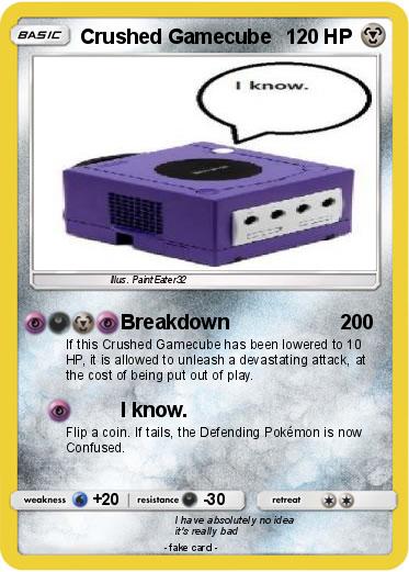 Pokemon Crushed Gamecube