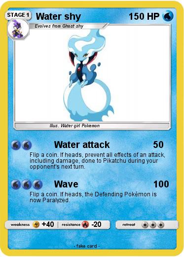 Pokemon Water shy