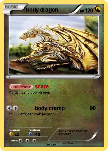 Pokemon body dragon