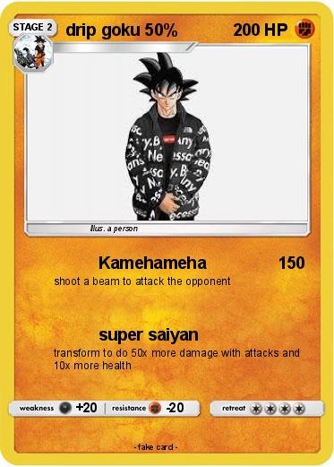 Pokemon drip goku 50%