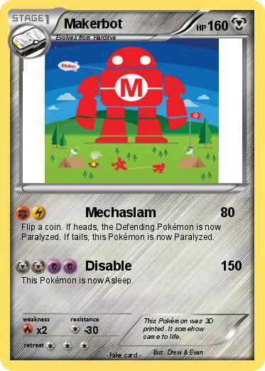 Pokemon Makerbot