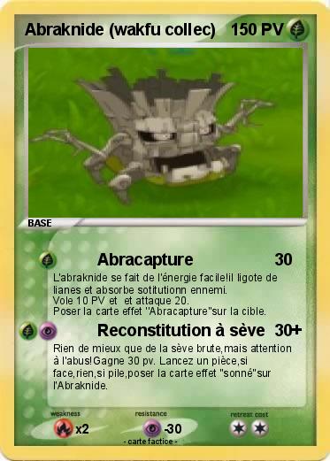 Pokemon Abraknide (wakfu collec)