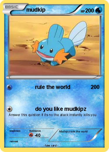 Pokemon mudkip