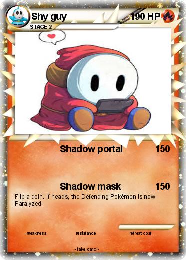 Pokemon Shy guy