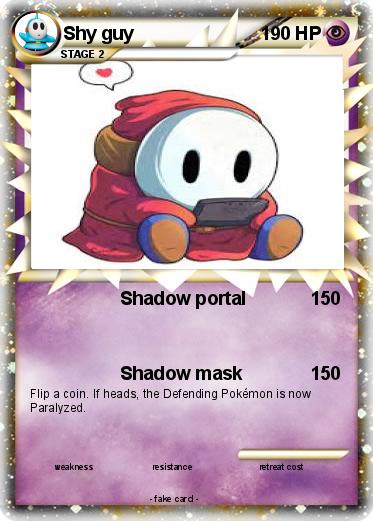 Pokemon Shy guy
