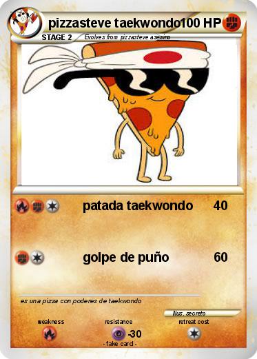 Pokemon pizzasteve taekwondo