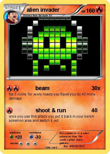 Pokemon alien invader