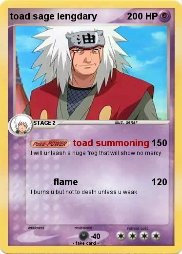 Pokemon toad sage lengdary