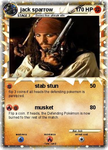 Pokemon jack sparrow