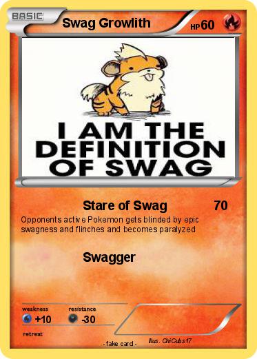 Pokemon Swag Growlith