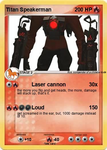 Pokemon Titan Speakerman