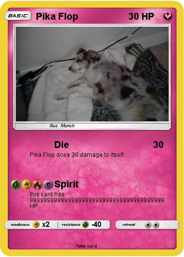 Pokemon Pika Flop
