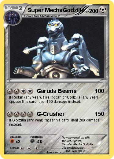 Pokemon Super MechaGodzilla