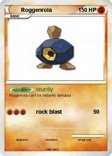 Pokemon Roggenrola