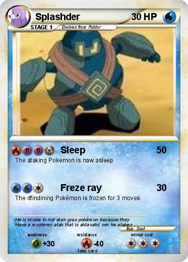 Pokemon Splashder