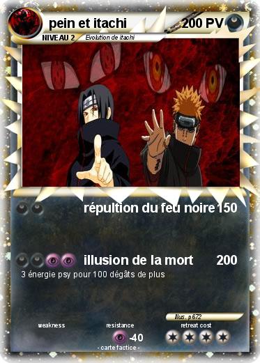 Pokemon pein et itachi