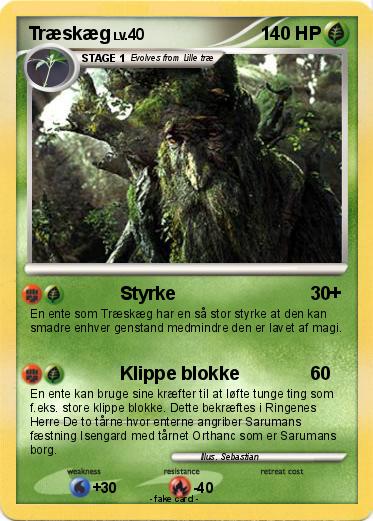 Pokemon Træskæg