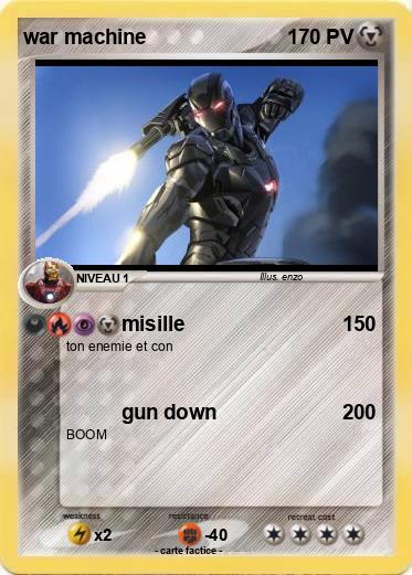 Pokemon war machine