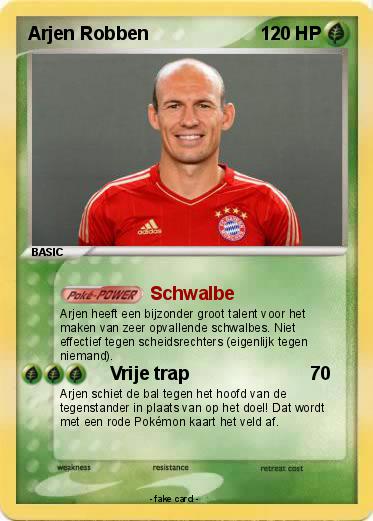 Pokemon Arjen Robben