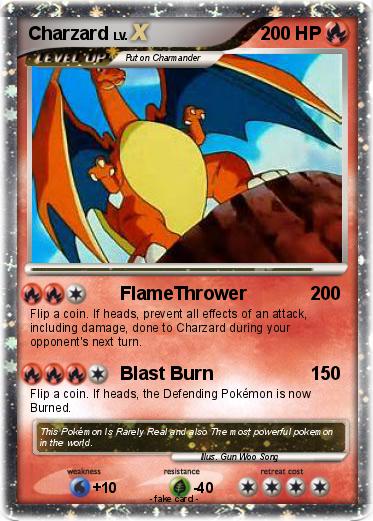 Pokemon Charzard
