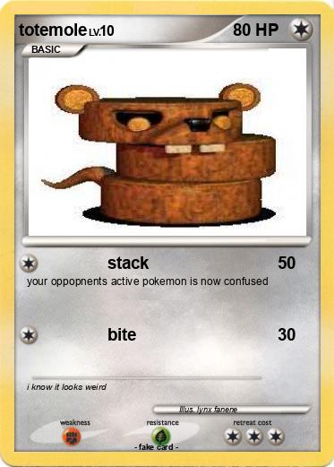 Pokemon totemole
