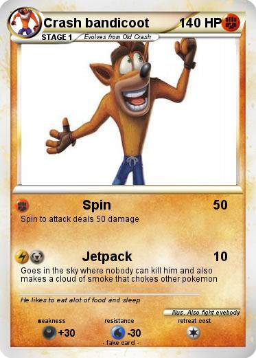 Pokemon Crash bandicoot