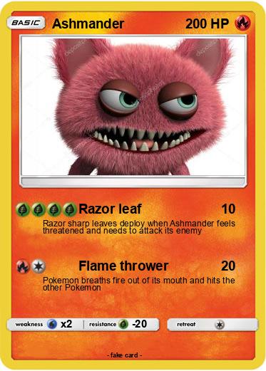 Pokemon Ashmander