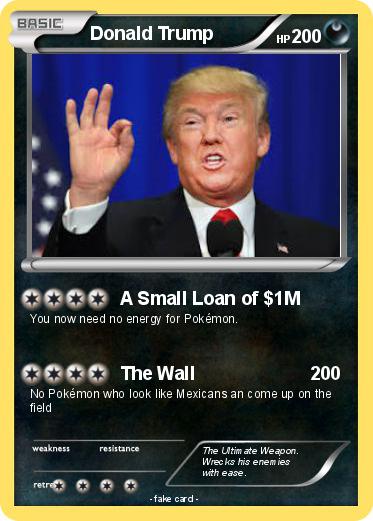Pokemon Donald Trump