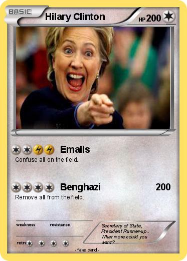 Pokemon Hilary Clinton