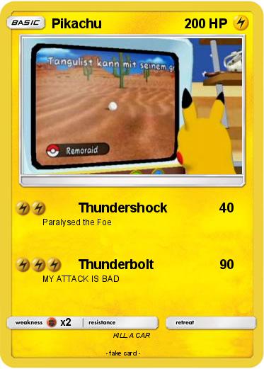 Pokemon Pikachu