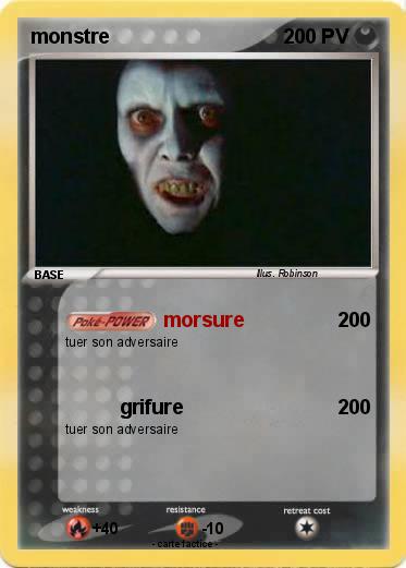 Pokemon monstre