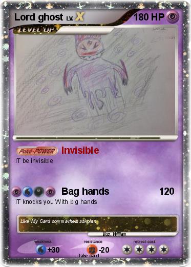 Pokemon Lord ghost