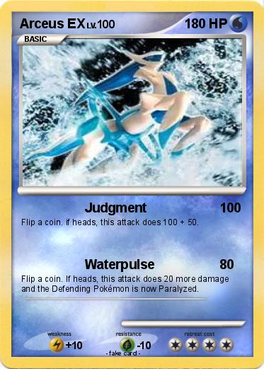 Pokemon Arceus EX