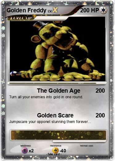 Pokemon Golden Freddy