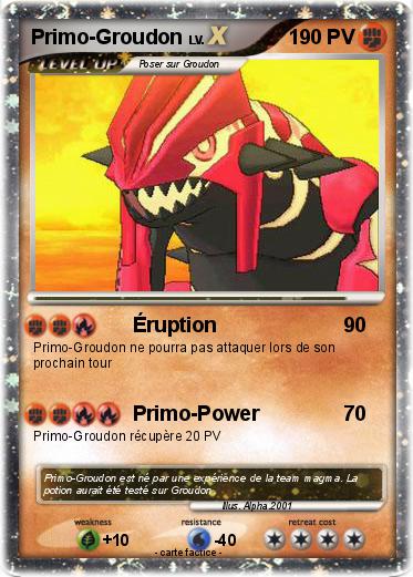 Pokemon Primo-Groudon