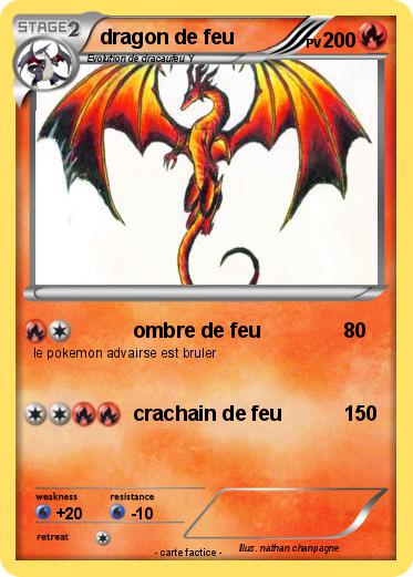 Pokemon dragon de feu