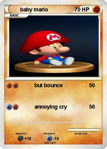 Pokemon baby mario