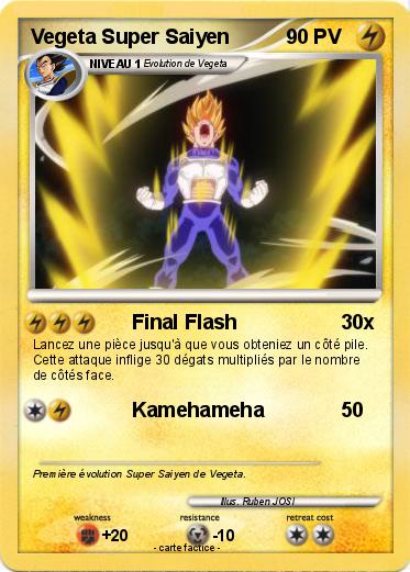 Pokemon Vegeta Super Saiyen