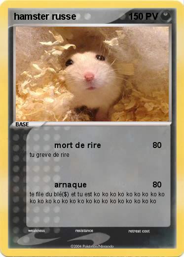 Pokemon hamster russe