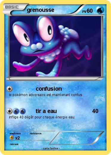 Pokemon grenousse