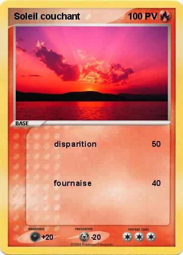 Pokemon Soleil couchant