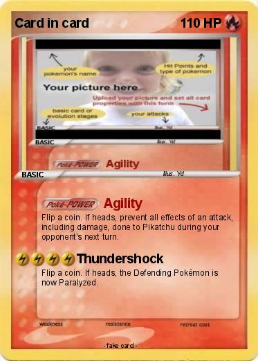 Pokemon Card in card