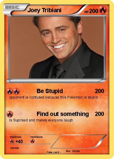 Pokemon Joey Tribiani